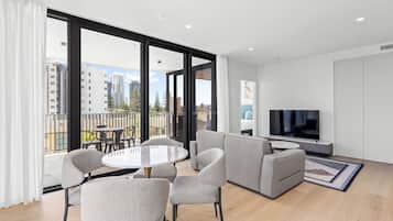 Two Bedroom Two Bathroom Apartment | Living area