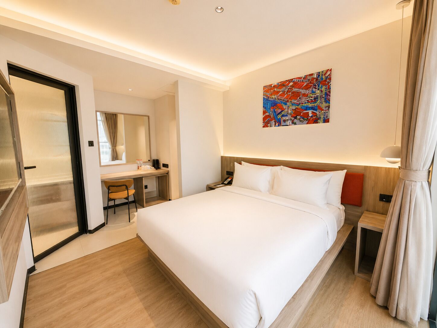 Chambre Double Deluxe | Bureau, Wi-Fi gratuit