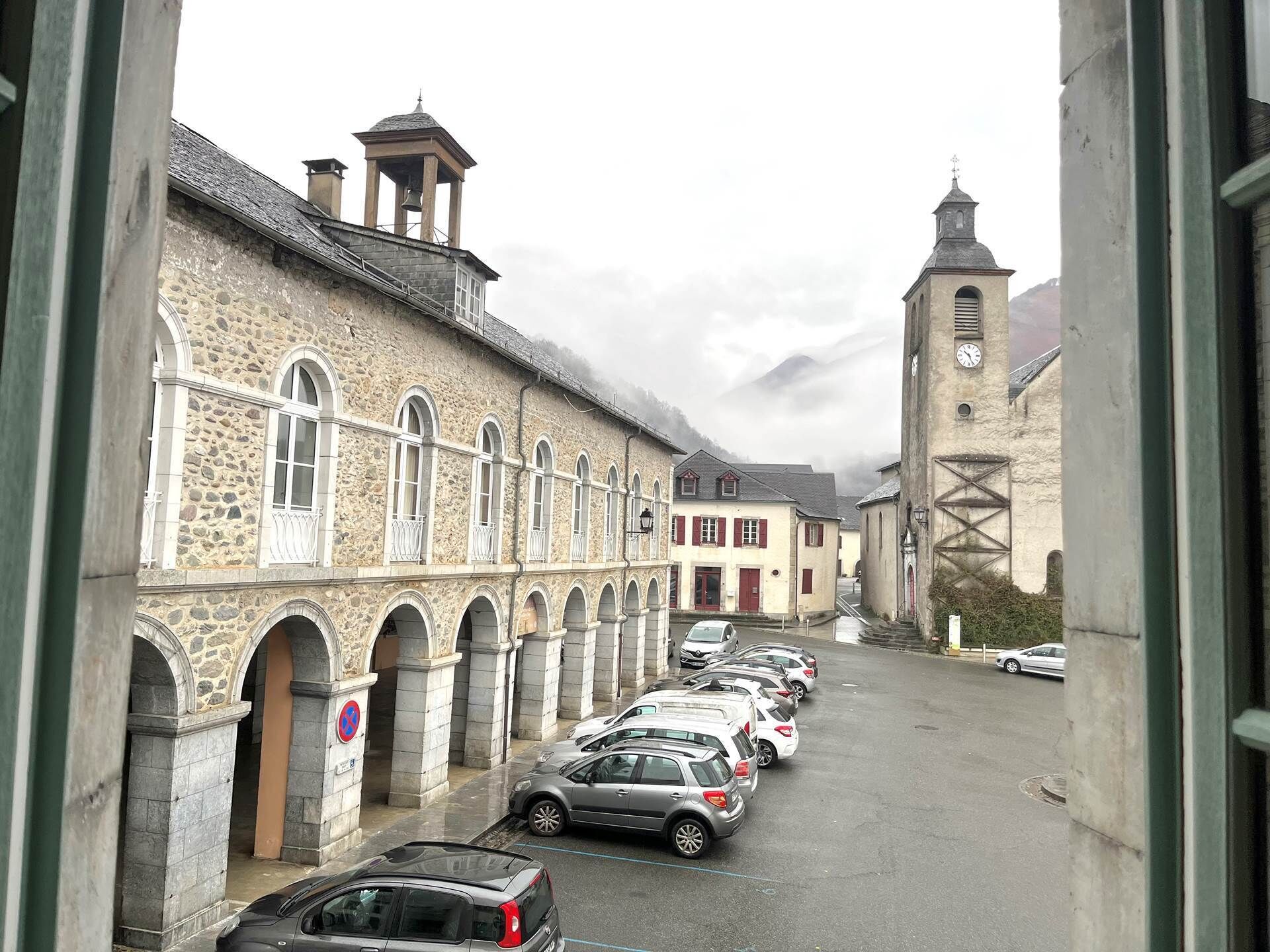 Vue depuis l’hébergement