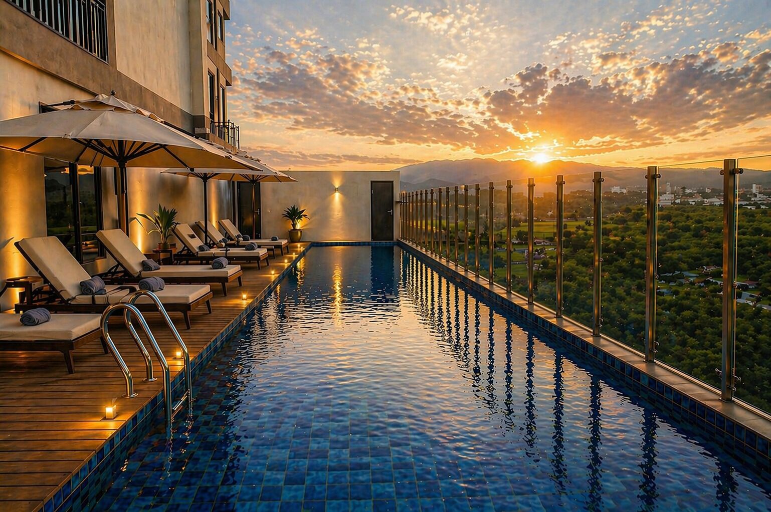 Outdoor pool