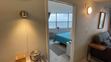 Desk, iron/ironing board, free WiFi, bed sheets