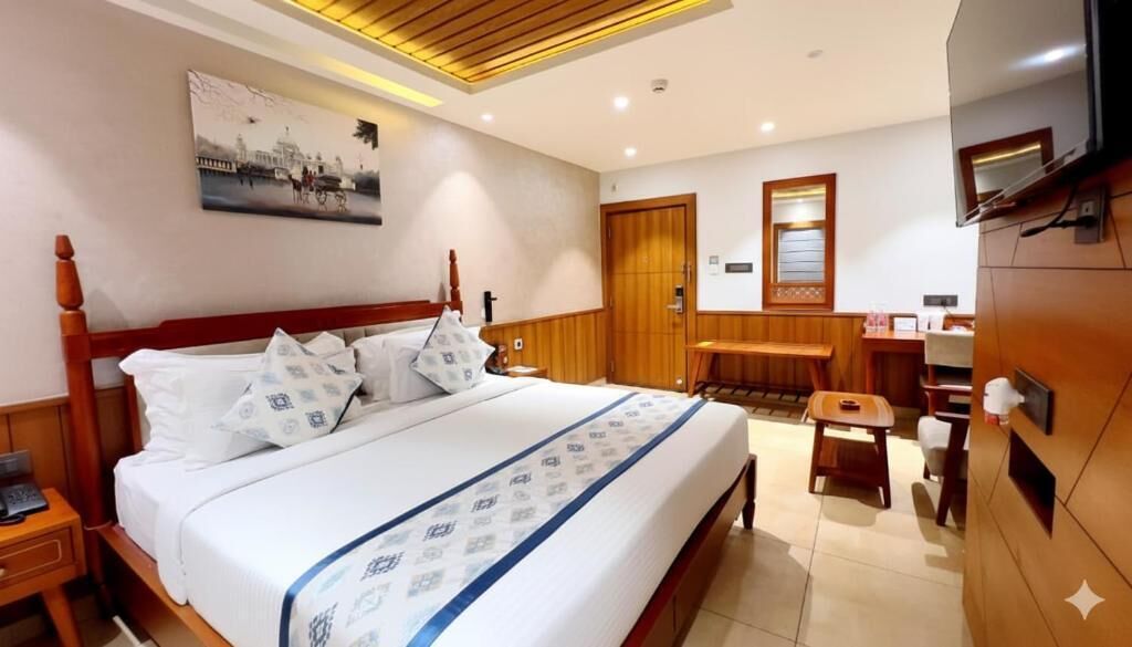 Executive Double or Twin Room, City View | Iron/ironing board, free WiFi