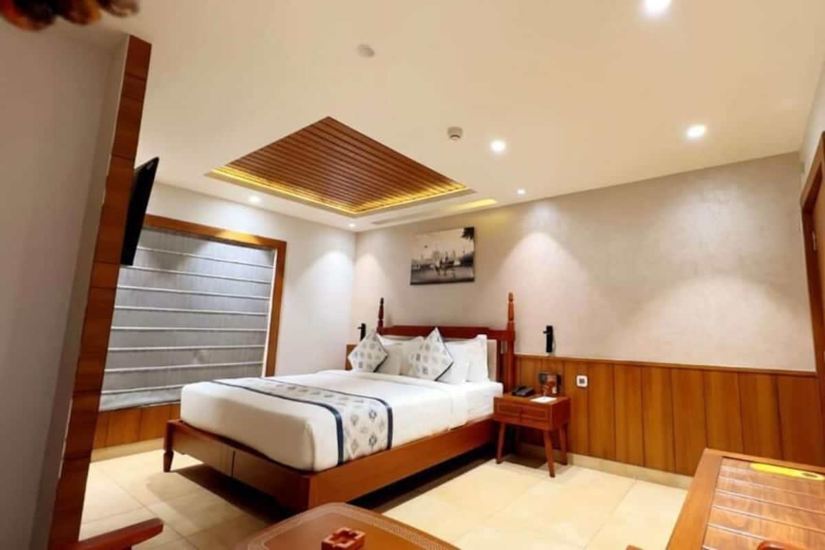 Superior-Doppel- oder -Zweibettzimmer | Bügeleisen/Bügelbrett, kostenloses WLAN