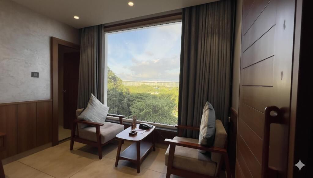 Executive Double or Twin Room, City View | Interior