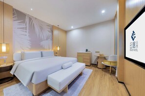 ベーシック ダブルルーム | 遮光カーテン、防音設備、アイロン / アイロン台、WiFi (無料)