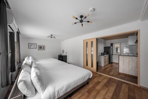 Apartemen | Meja kerja, setrika/meja setrika, dan Wi-Fi gratis