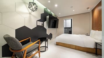 Wi-Fi de cortesia, roupa de cama