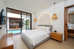 Villa, eigener Pool | Zimmersafe, Verdunkelungsvorhänge, Bügeleisen/Bügelbrett