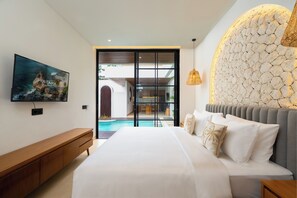 Villa, eigener Pool | Zimmersafe, Verdunkelungsvorhänge, Bügeleisen/Bügelbrett