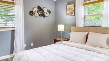 3 chambres, fer et planche Ă repasser, Wi-Fi gratuit, draps fournis