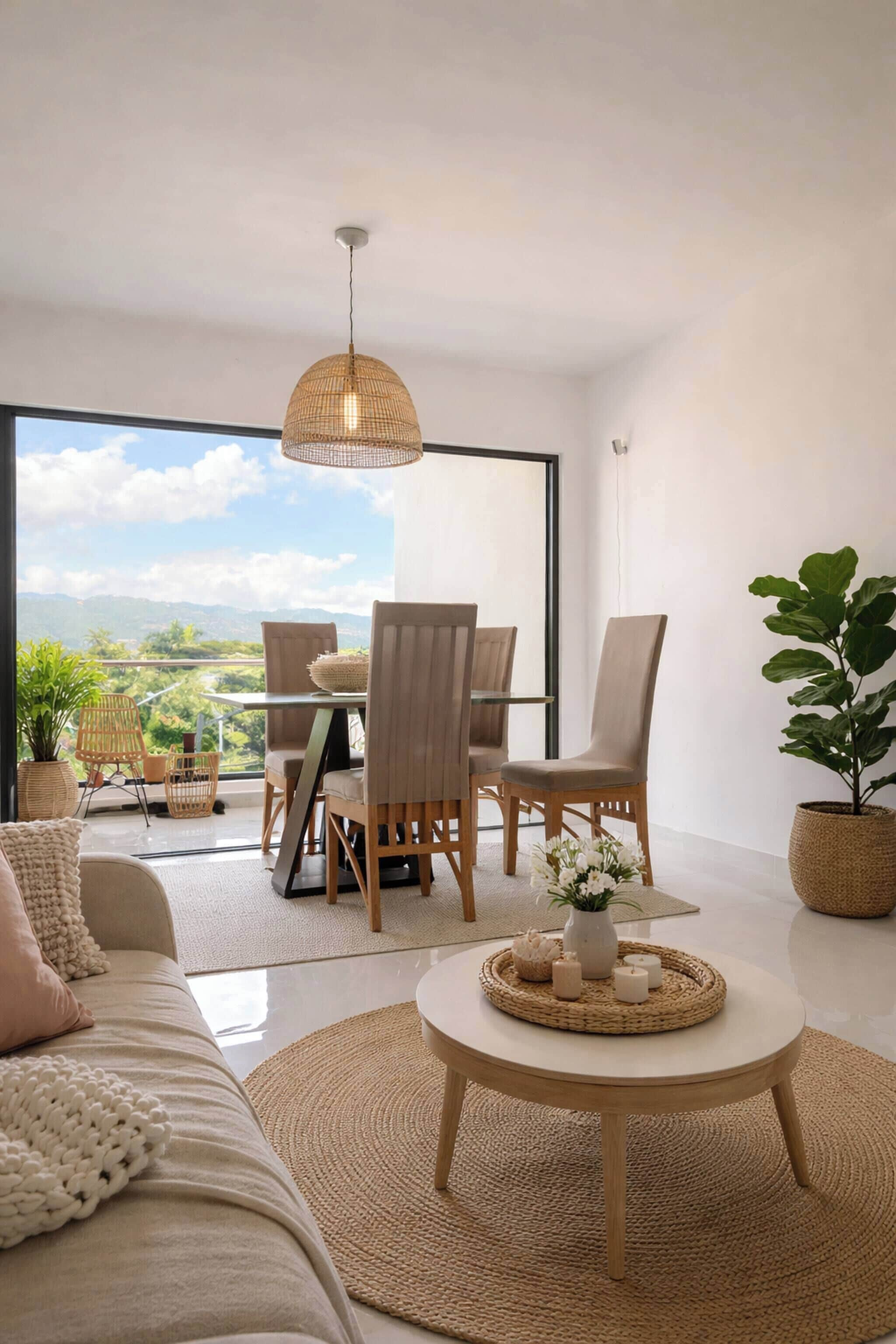 Căn hộ, 3 phòng ngủ, hút thuốc, ban công | Phòng ăn