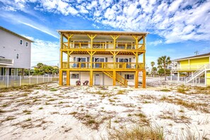 Exterior - Sea Shell Villa Pensacola Beach Home w/ Amazing Gulf Views (pensacola beach)