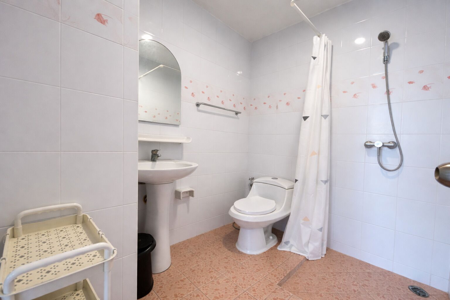 Towels, soap, toilet paper