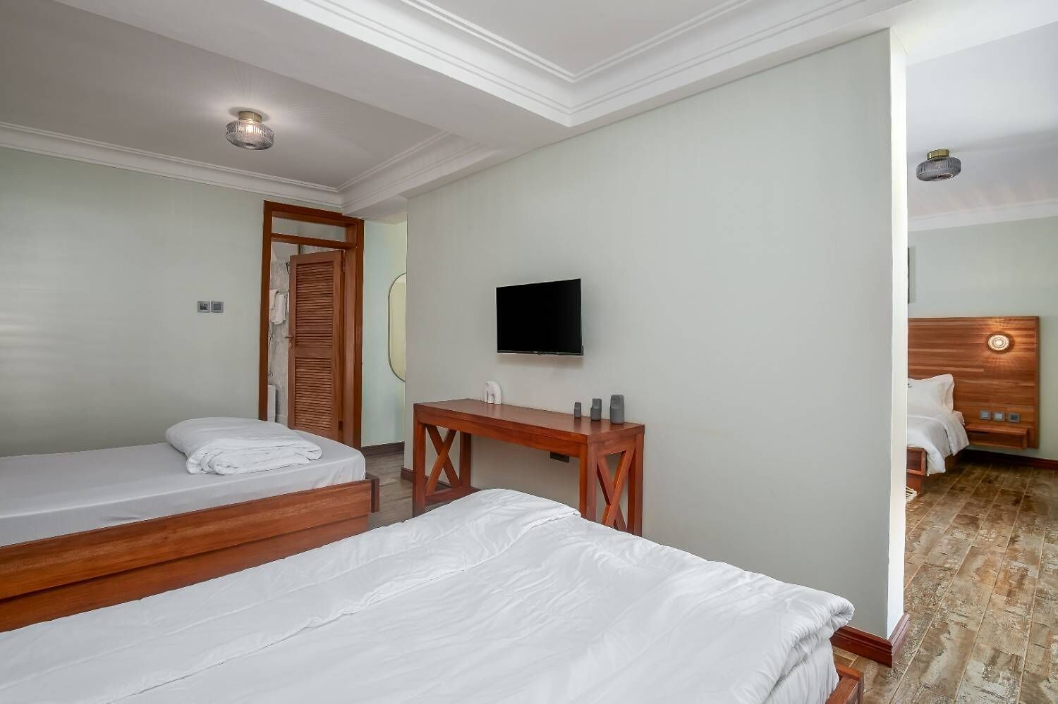 Executive Triple Room, Balcony, Courtyard View | In-room safe, soundproofing, free WiFi, wheelchair access