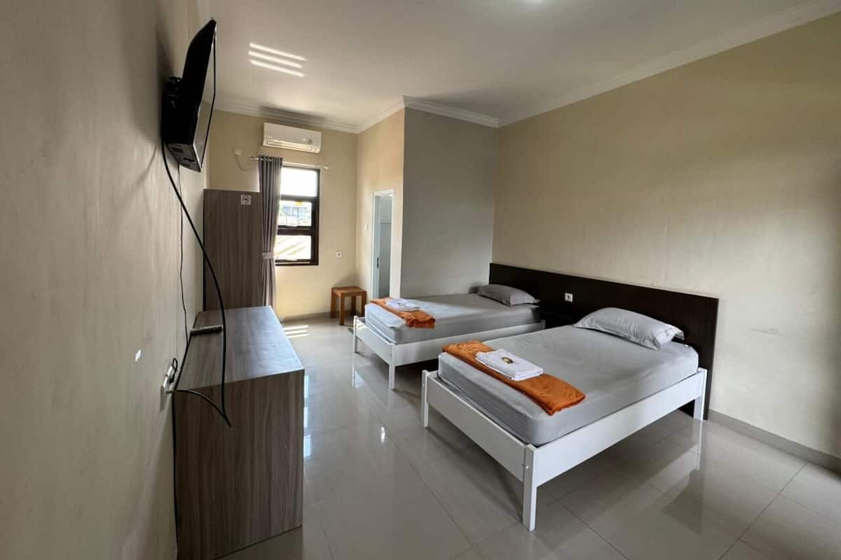 Dobbelt- eller tomannsrom – standard, hageutsikt | Wi-fi (inkludert)