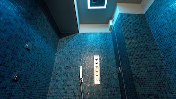 Buồng tắm vòi sen, đồ dùng nhà tắm miễn phí, máy sấy tóc, khăn tắm