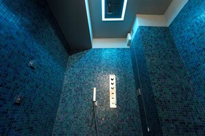 Buồng tắm vòi sen, đồ dùng nhà tắm miễn phí, máy sấy tóc, khăn tắm 