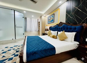 Habitación Deluxe doble | Escritorio, espacio para trabajar con un portátil, wifi gratis