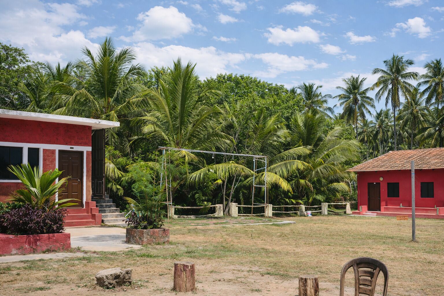 Terrein van de accommodatie