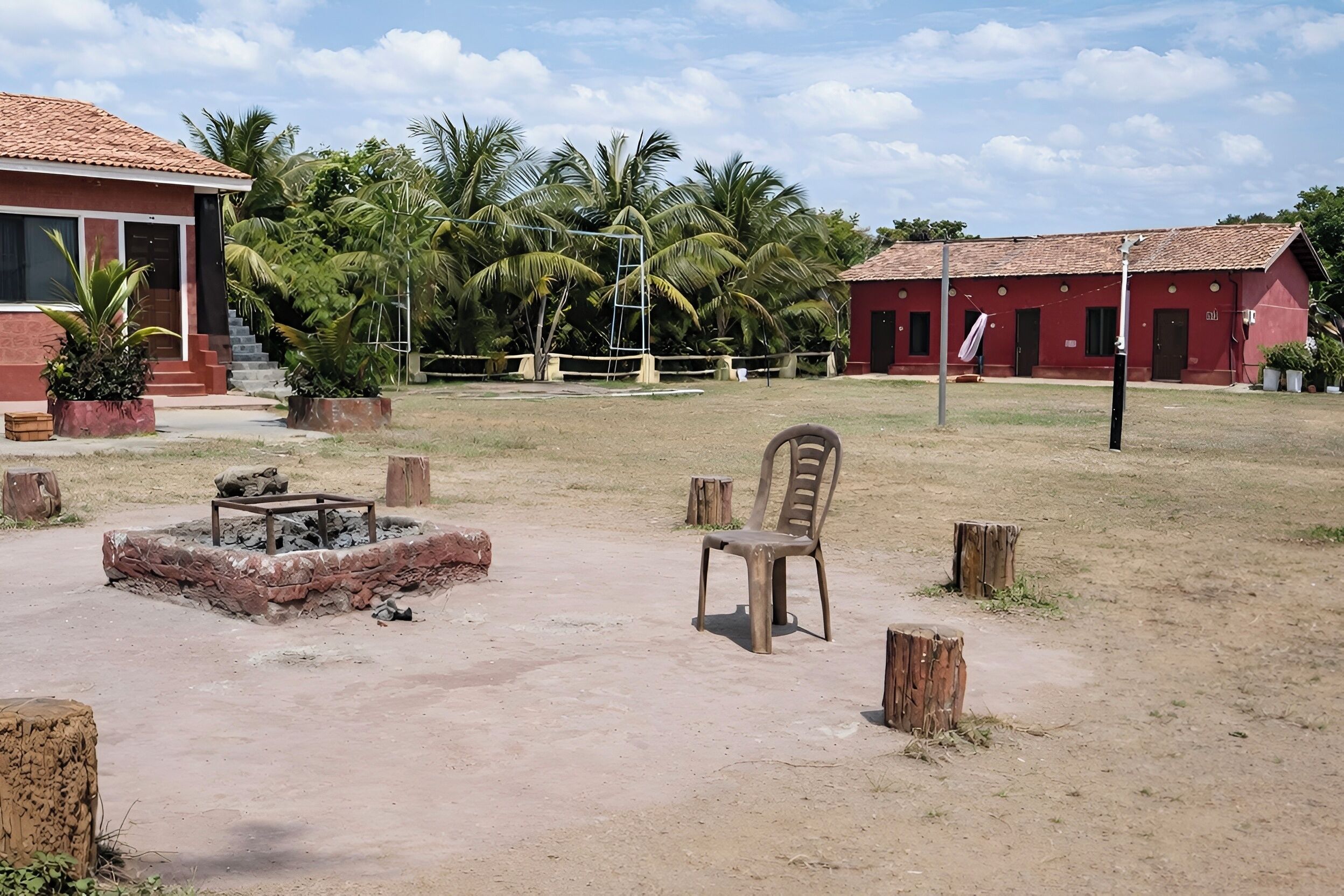 Terrein van de accommodatie