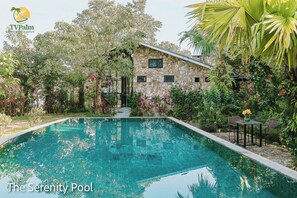 Outdoor pool - TV Palm Ecolodge Ha Giang (Thanh pho Ha Giang)