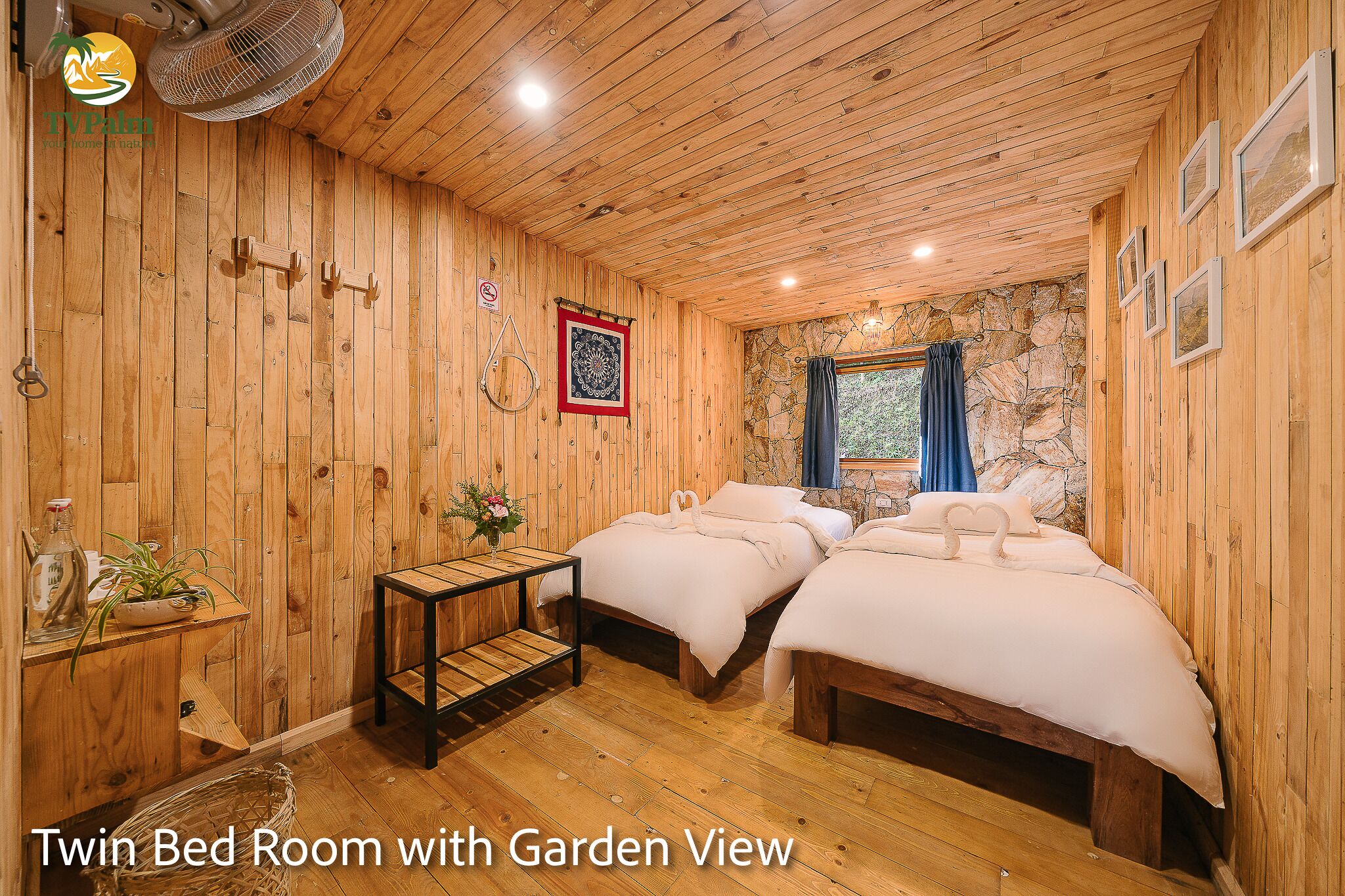 Zweibettzimmer, Gartenblick | Kostenloses WLAN, Bettwäsche