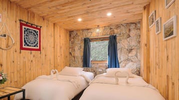 Twin Room, Garden View | Free WiFi, bed sheets