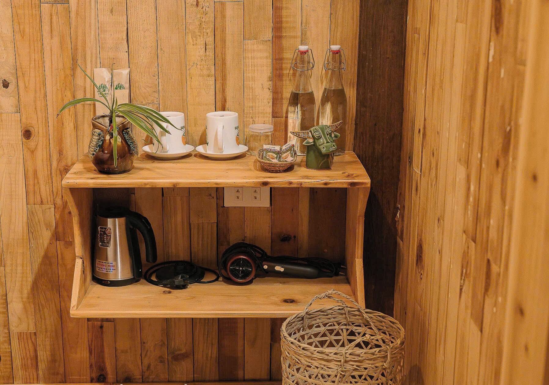 Tweepersoonskamer, uitzicht op tuin | Gratis wifi, beddengoed