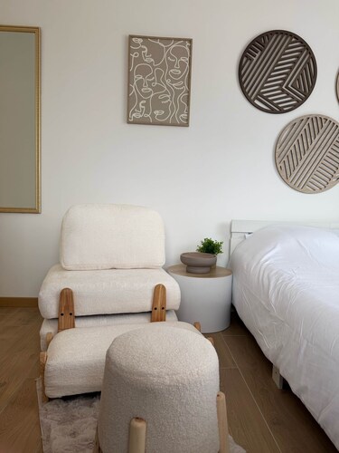 Modern air-conditioned studio - 20 min Bordeaux
