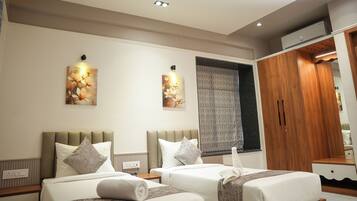 غرفة ديلوكس بسريرين منفصلين | واي فاي مجانًا