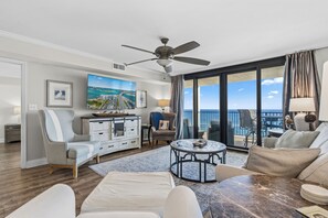 Smart TV - Harwood’s Seaside Haven Beachfront + Boat Access, 2br/2ba condo Wind Drift 502SE (Orange Beach)