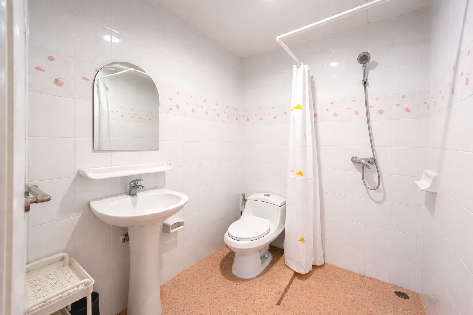 Towels, soap, toilet paper