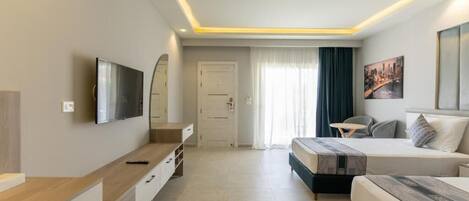 Deluxe Double or Twin Room, Balcony, Garden View | In-room safe, free WiFi