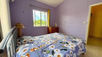 3 slaapkamers, een bureau, een strijkplank/strijkijzer, gratis wifi