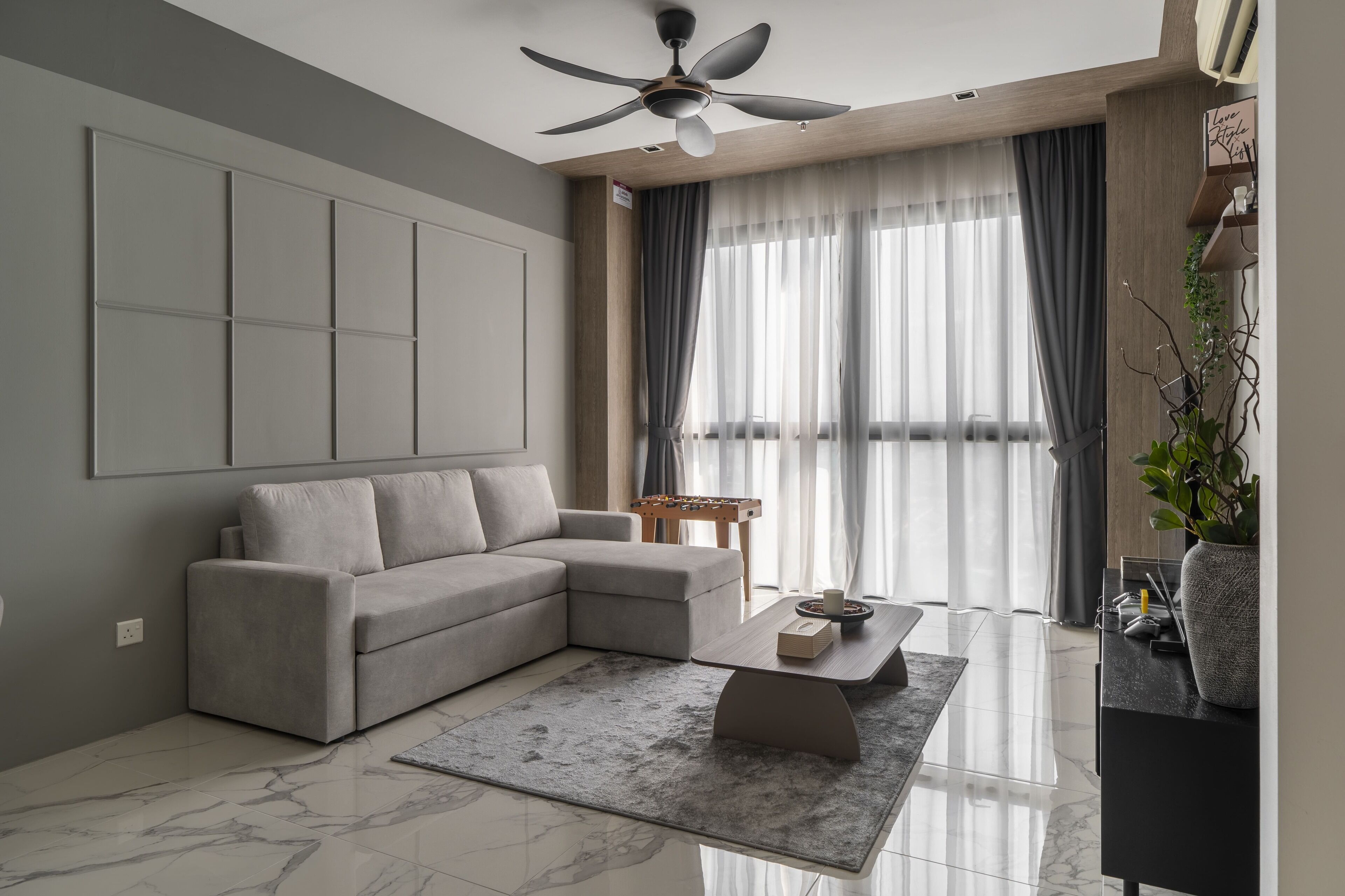 Deluxe-Apartment, Stadtblick | Wohnbereich