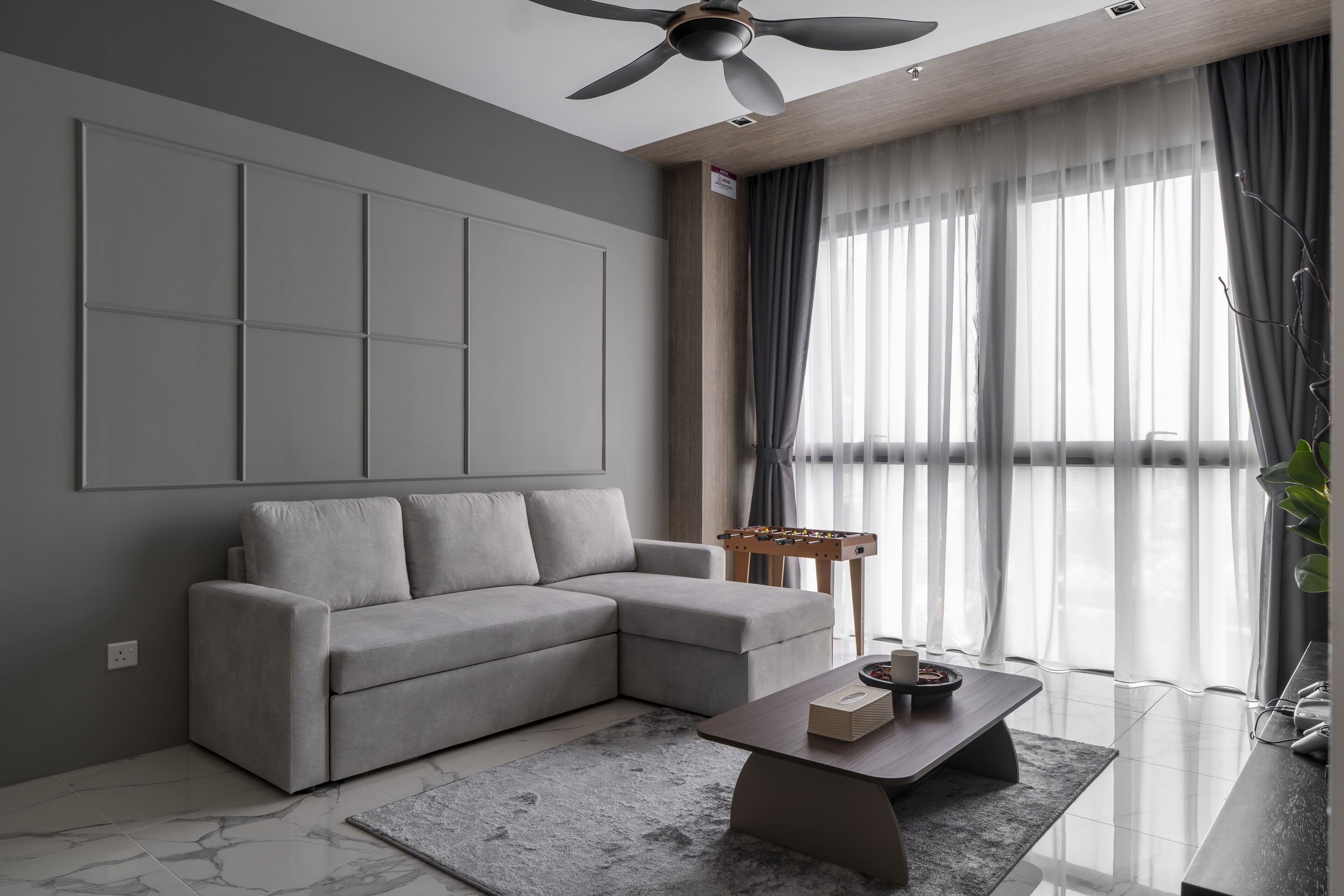 Appartement Deluxe, vue ville | Coin séjour