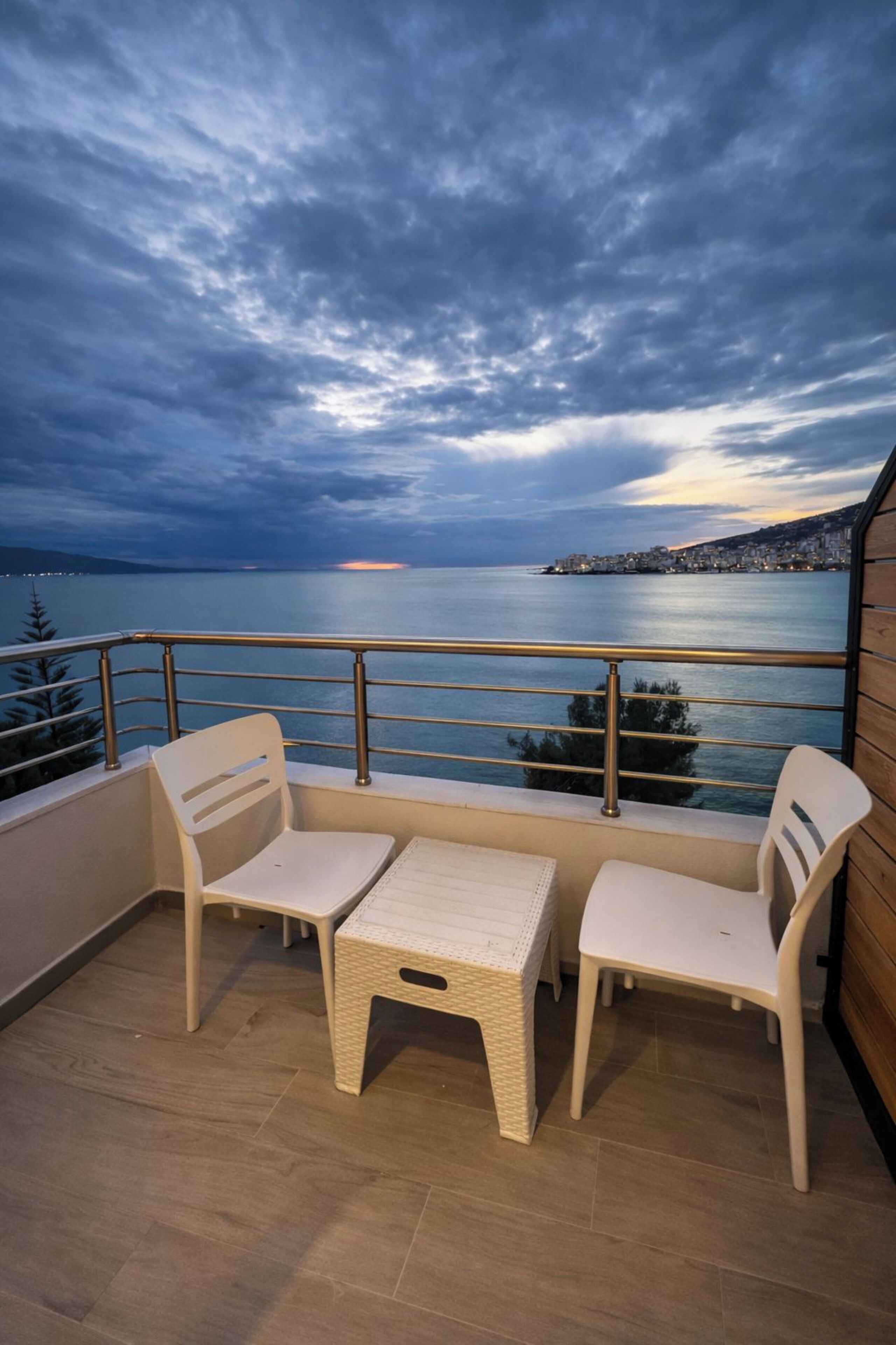 Deluxe-Doppelzimmer, Balkon, Meerblick | Balkon