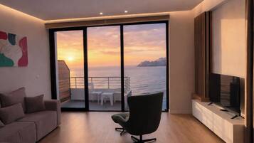 Suite, Balkon, Meerblick | Ausblick vom Zimmer