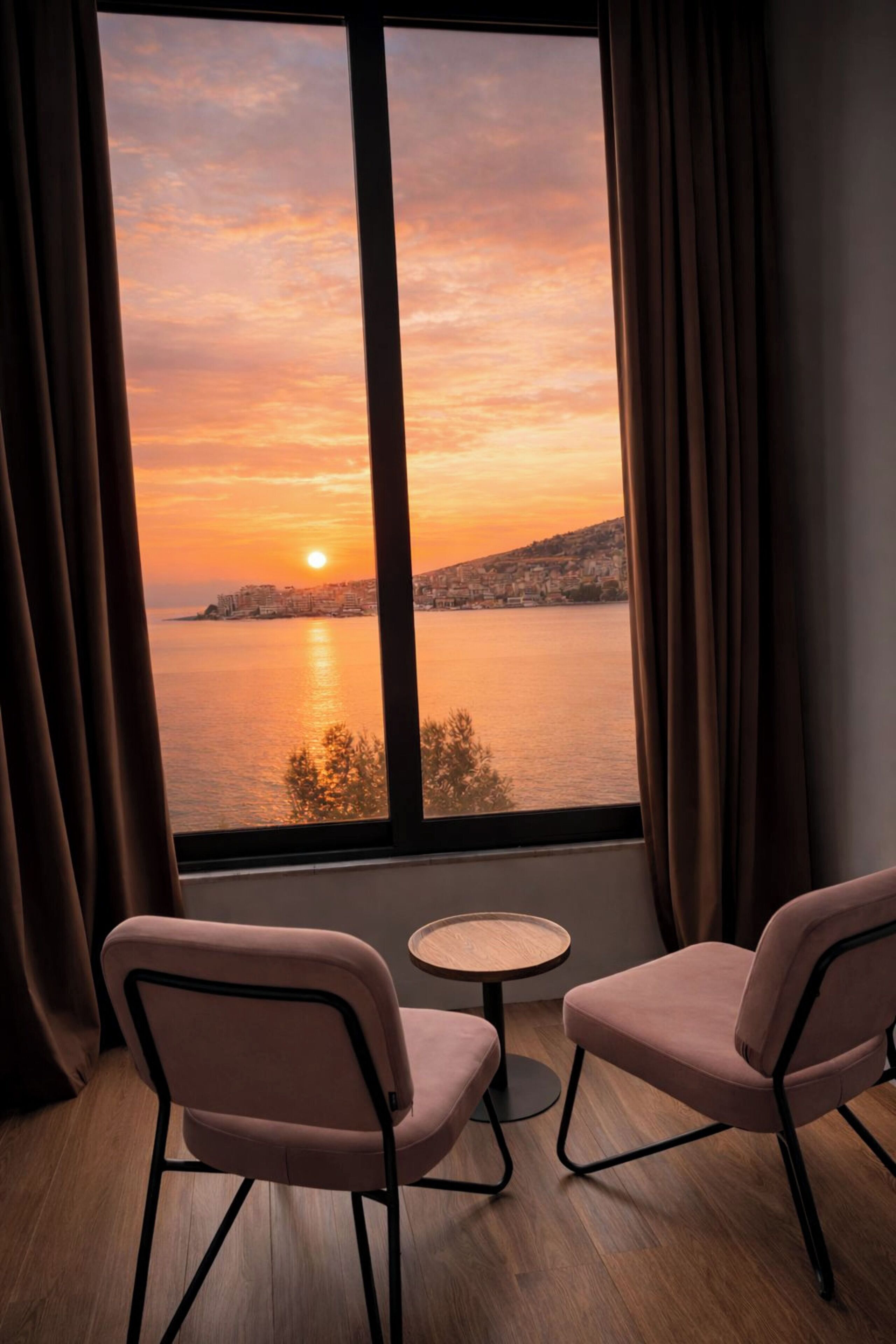 Deluxe-Doppelzimmer, Meerblick | Balkon