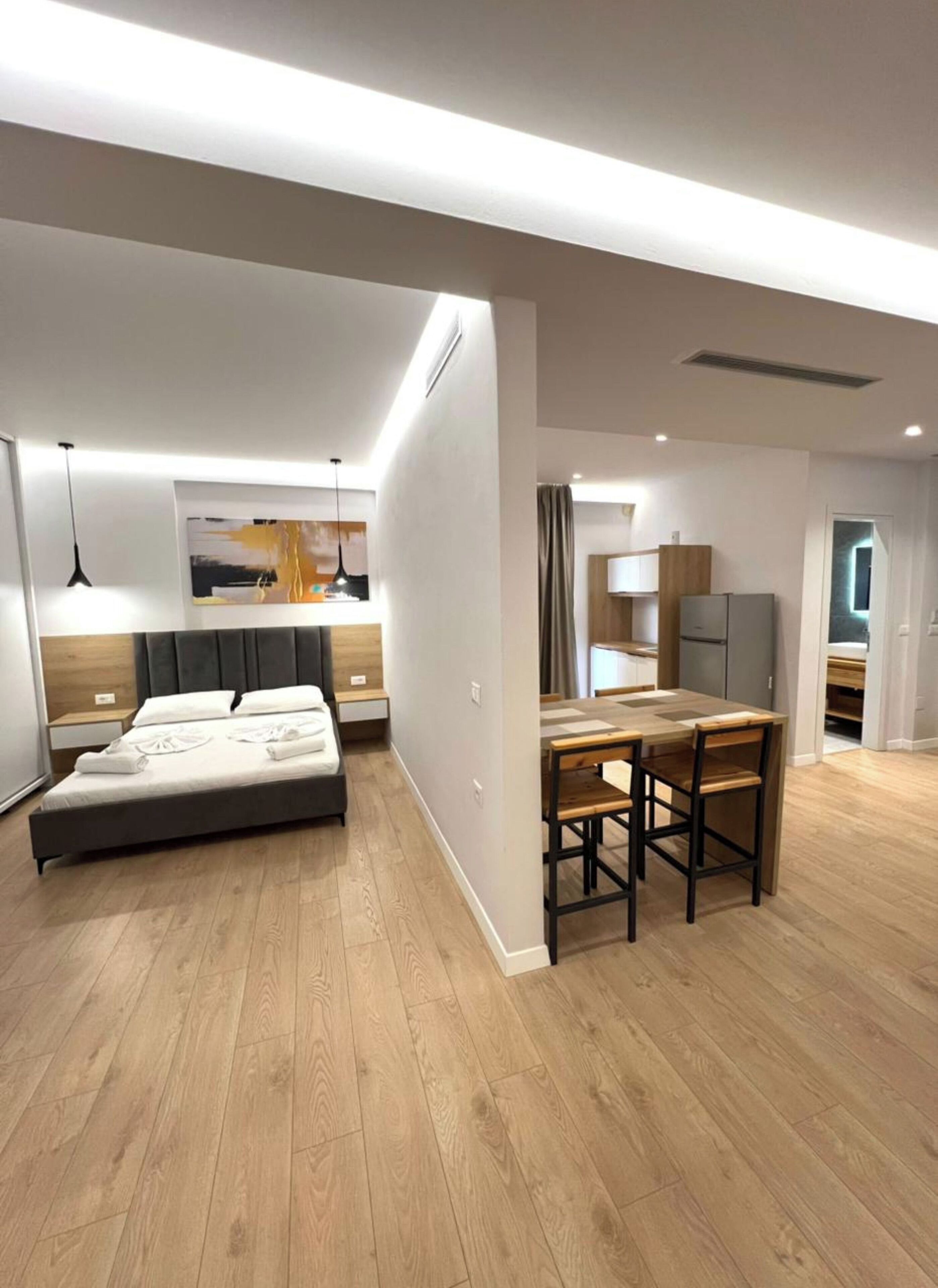 Suite, Meerblick | Bügeleisen/Bügelbrett, Bettwäsche