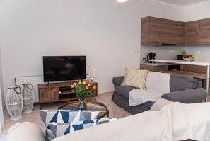 Apartment, 2 Bedrooms, Smoking | Living room - Corfu Dream Holidays Apartments A (Corfu)
