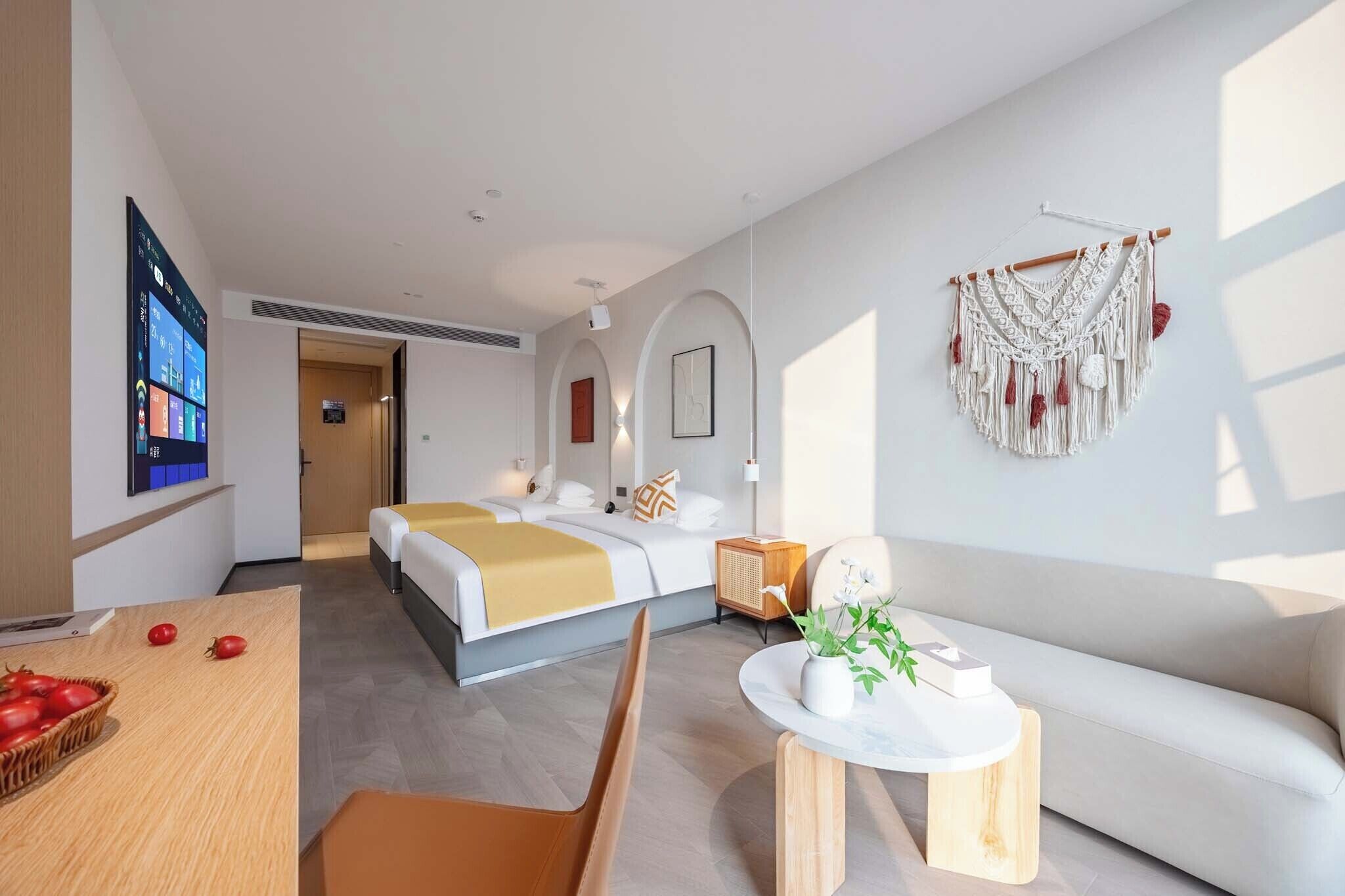 Blackout drapes, soundproofing, iron/ironing board, free WiFi