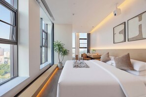 Basic-Doppelzimmer, Stadtblick | Ausblick vom Zimmer