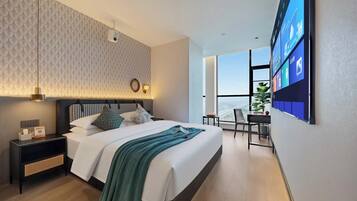 Dobbeltrom – classic, byutsikt | Utsikt fra rommet