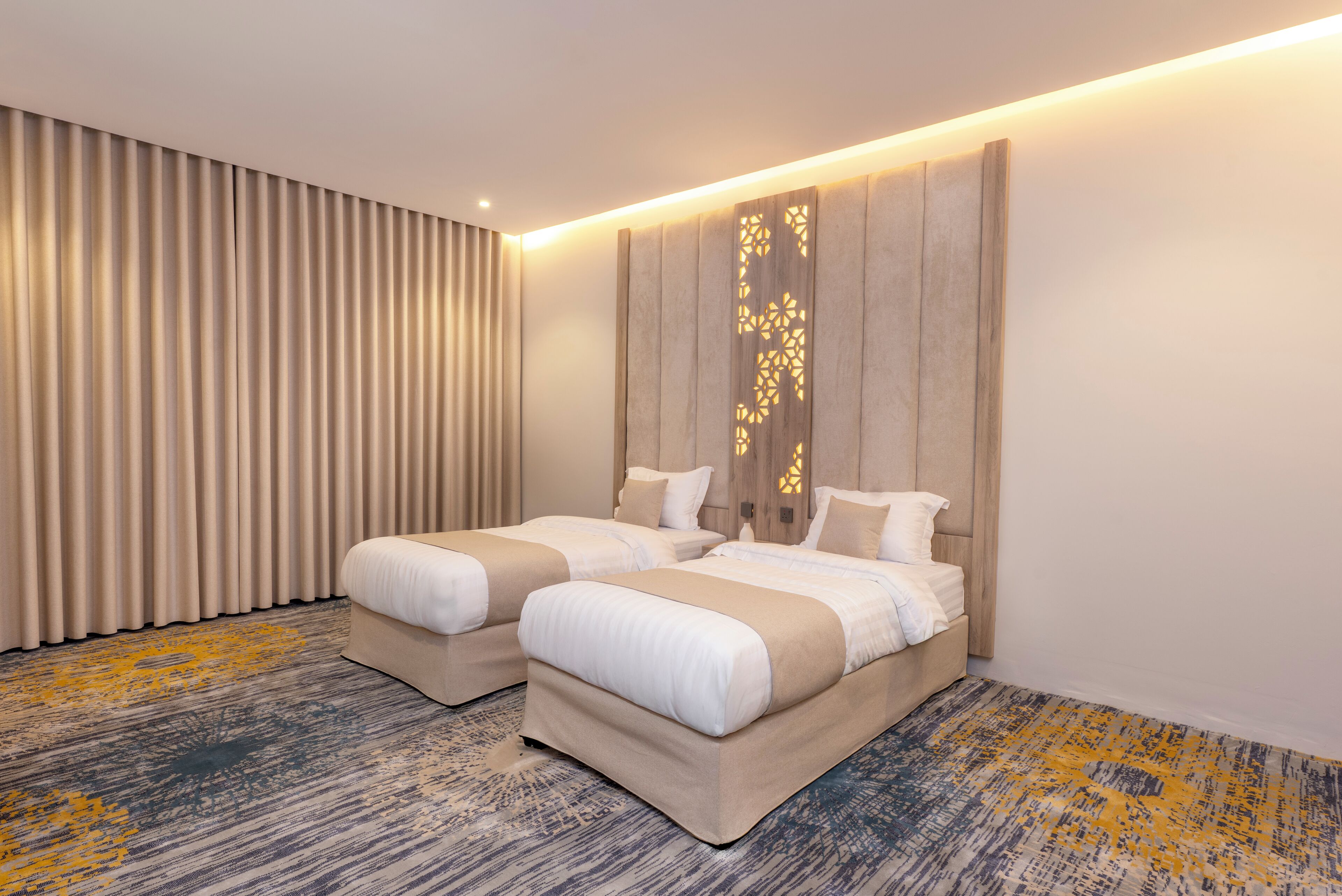 Egyptian cotton sheets, premium bedding, pillow-top beds, in-room safe