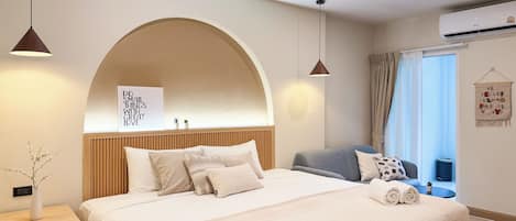 Caja de seguridad en la habitación, cortinas blackout y wifi gratis