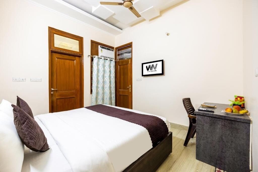 Deluxe-Doppelzimmer | Schreibtisch, laptopgeeigneter Arbeitsplatz, kostenloses WLAN