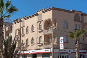 Voorkant van accommodatie