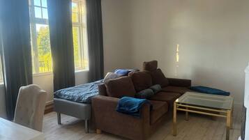 Villa, 1 chambre, accessible aux personnes à mobilité réduite, fumeur | Coin séjour