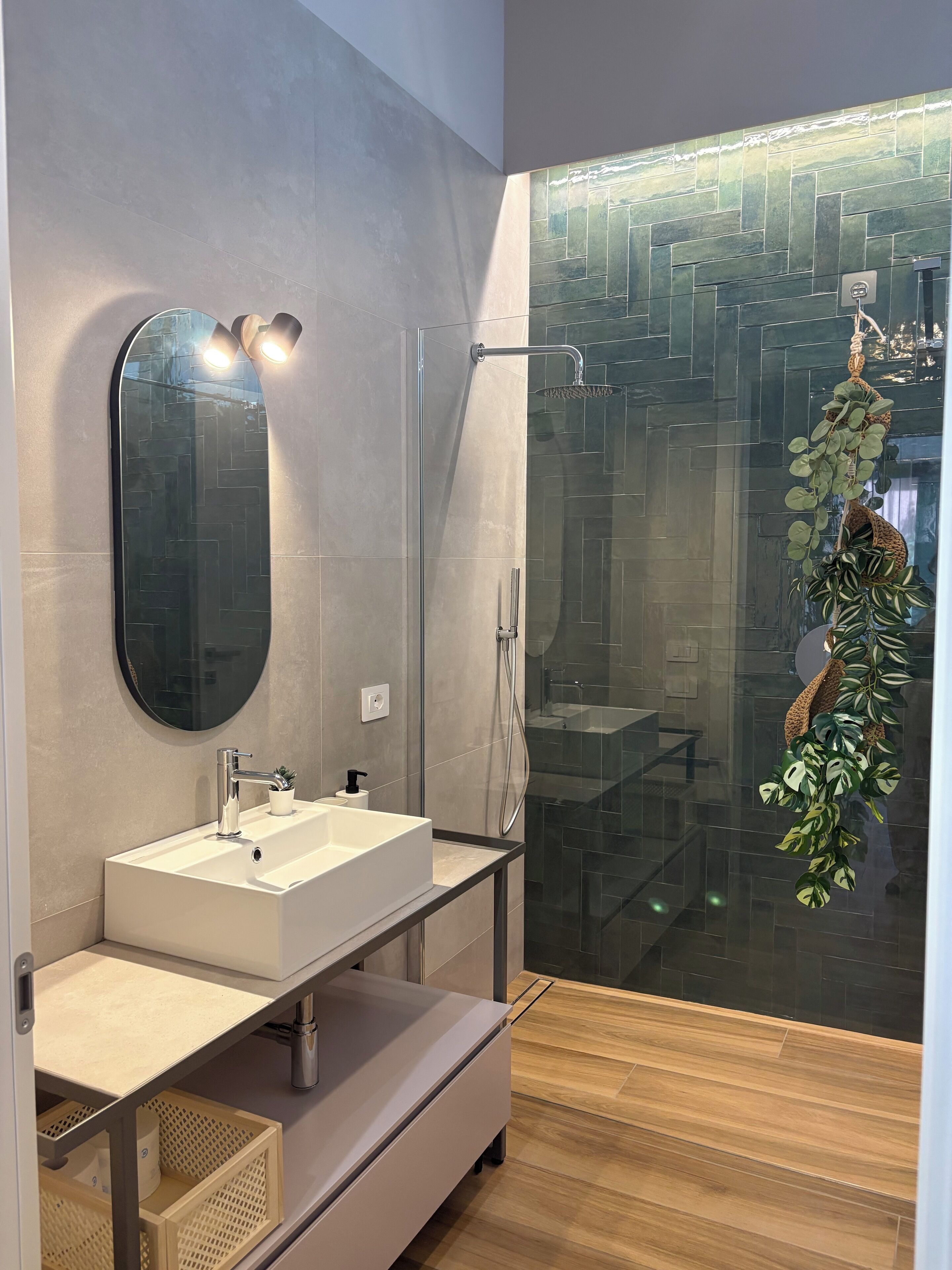 Doccia, bidet, carta igienica